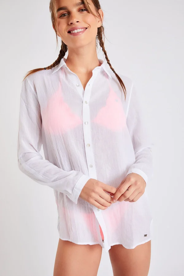 Boutique officielle Banana Moon Chemise Blanche Gary Adilson 6
