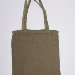 Banana Moon Totebag En Lin Kaki Toteclub beauté 15