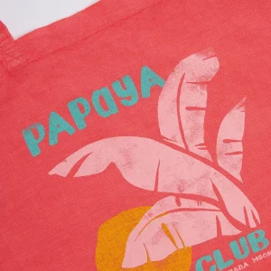 Banana Moon Totebag En Lin Rose Toteclub pas cher en vente 11